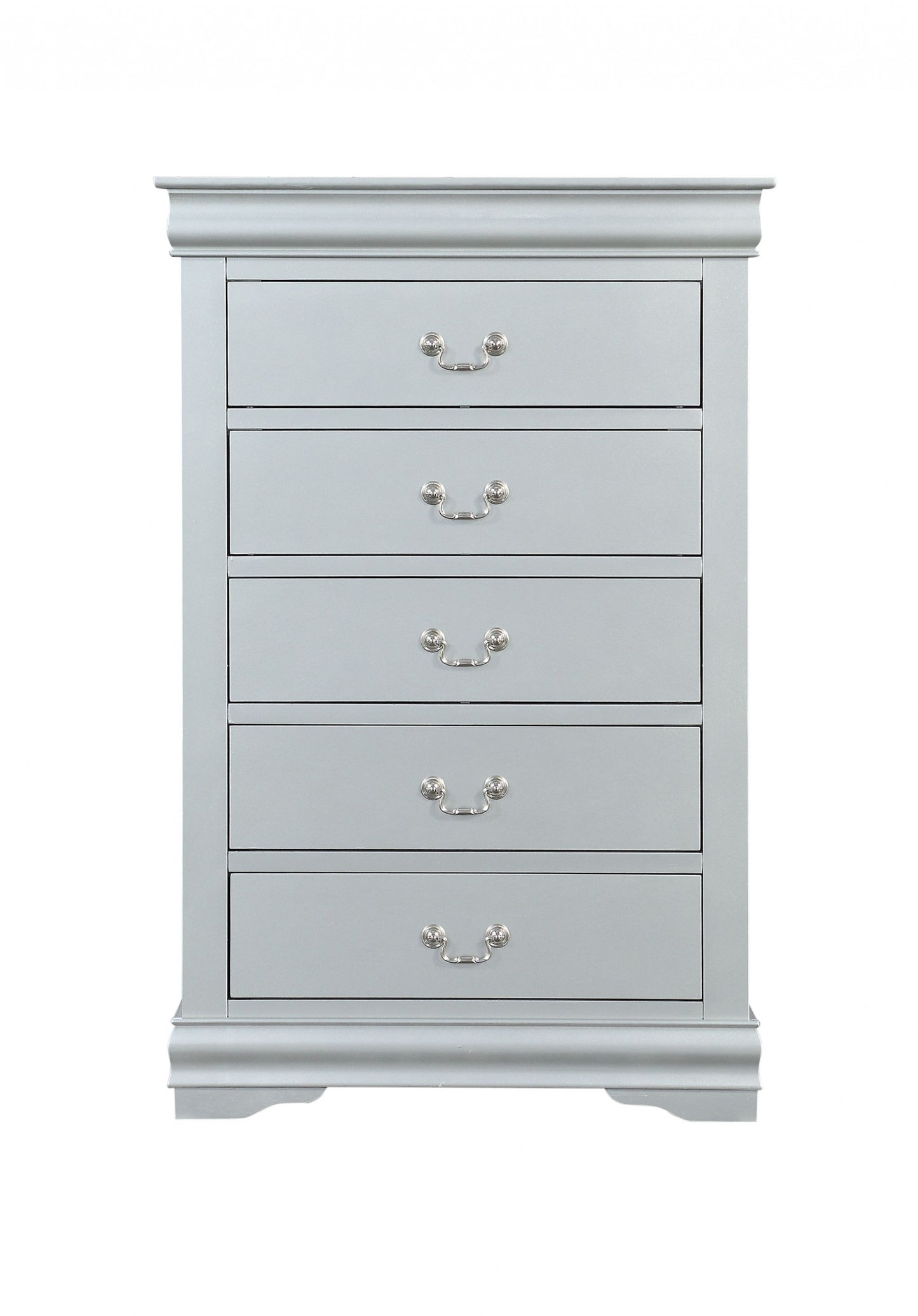 Platinum Wood Chest By Homeroots - 347106 | Drawers | Modishstore - 3