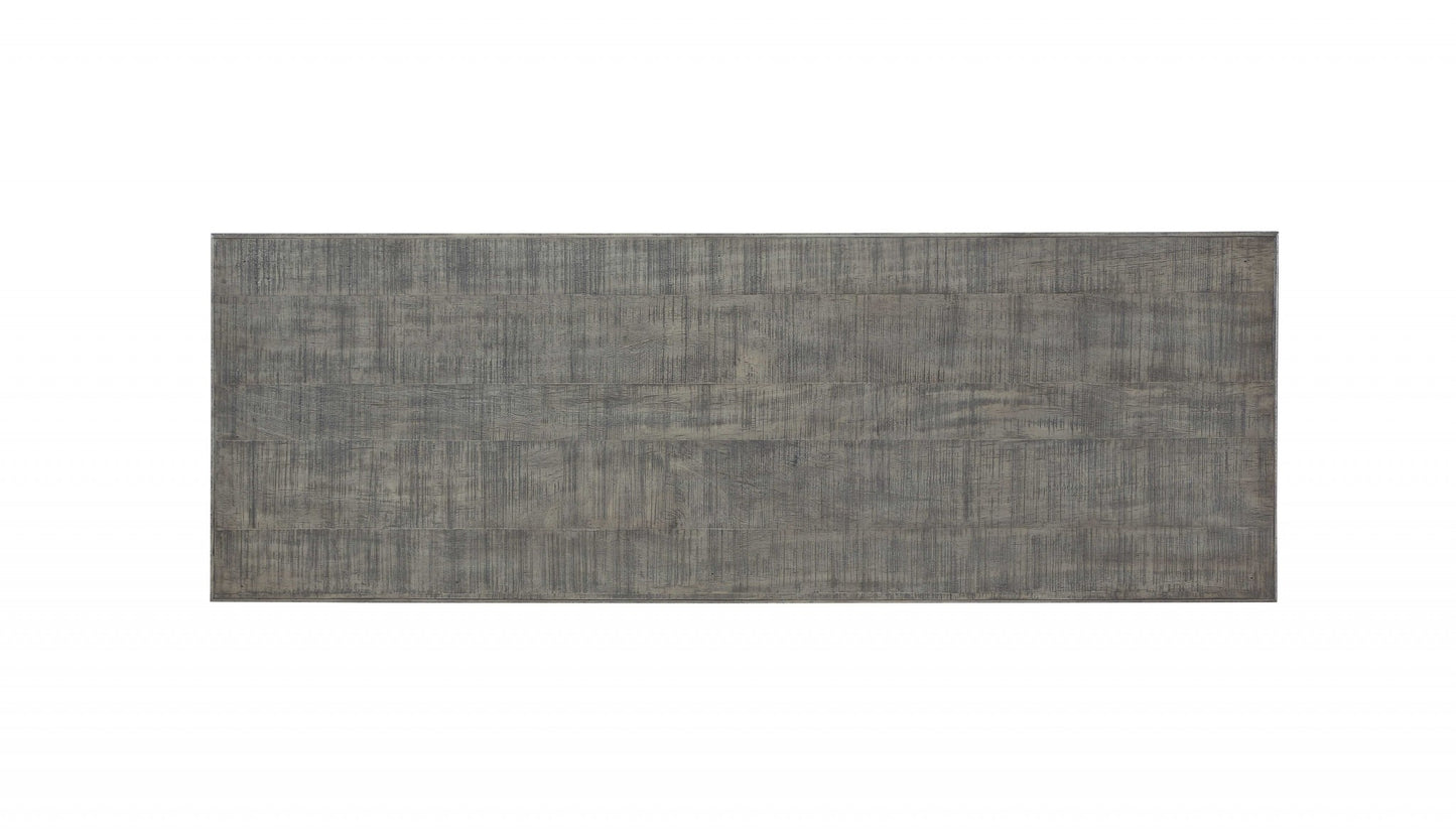 Salvaged Natural Wood Sofa Table By Homeroots | Console Tables | Modishstore - 3