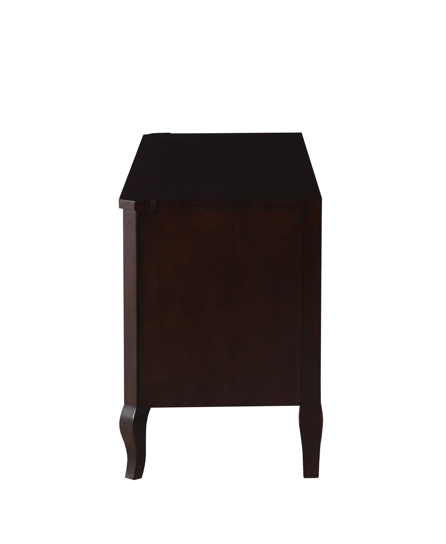 Walnut White Wood TV Stand By Homeroots | TV Stands | Modishstore - 3