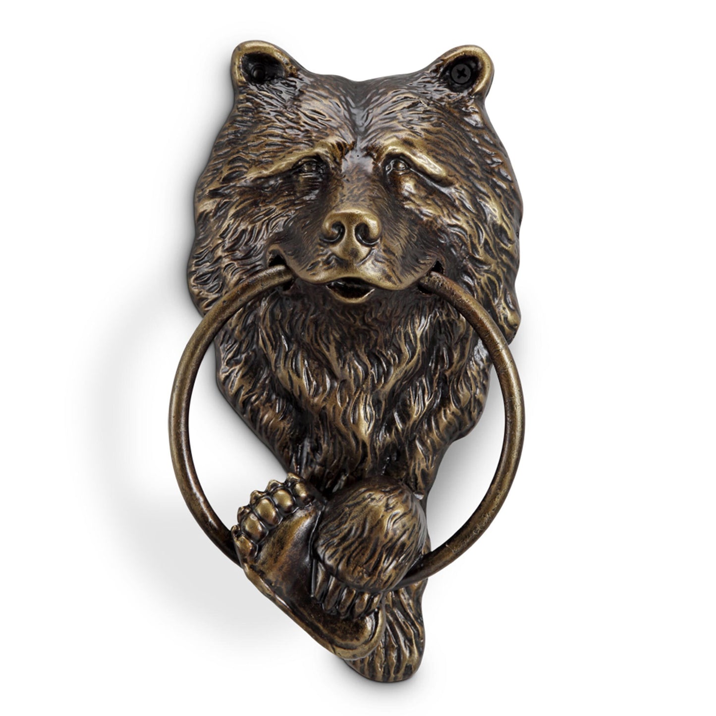 Aluminum Bear Head Doorknocker By SPI Home | | Modishstore-2