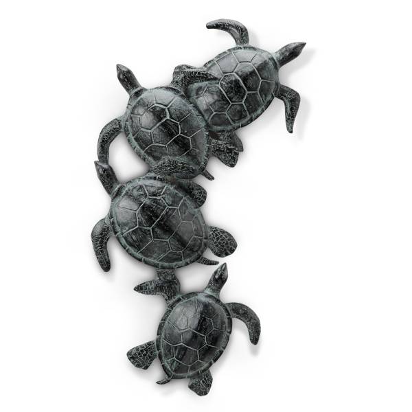 Sea Turtle Quartet Wall Hangings By SPI Home | Wall Decor | Modishstore-2