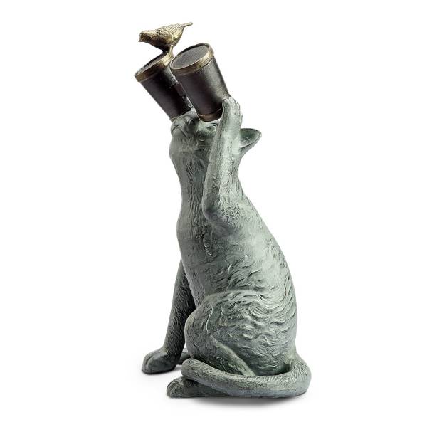 Observant Cat Garden Sculpture By SPI Home | Garden Sculptures & Statues | Modishstore-3