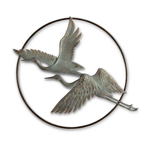 Herons in Flight Garden Wall Hanging By SPI Home | Wall Decor | Modishstore-3