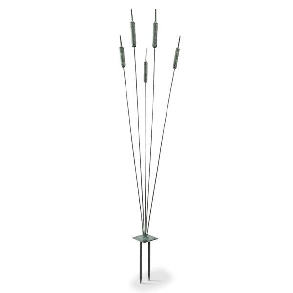 Cat Tail Garden Decor on Flexible Stake By SPI Home | Decor | Modishstore-3