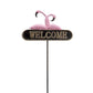 Romantic Flamingos Welcome Sign By SPI Home | Outdoor Decor | Modishstore-3