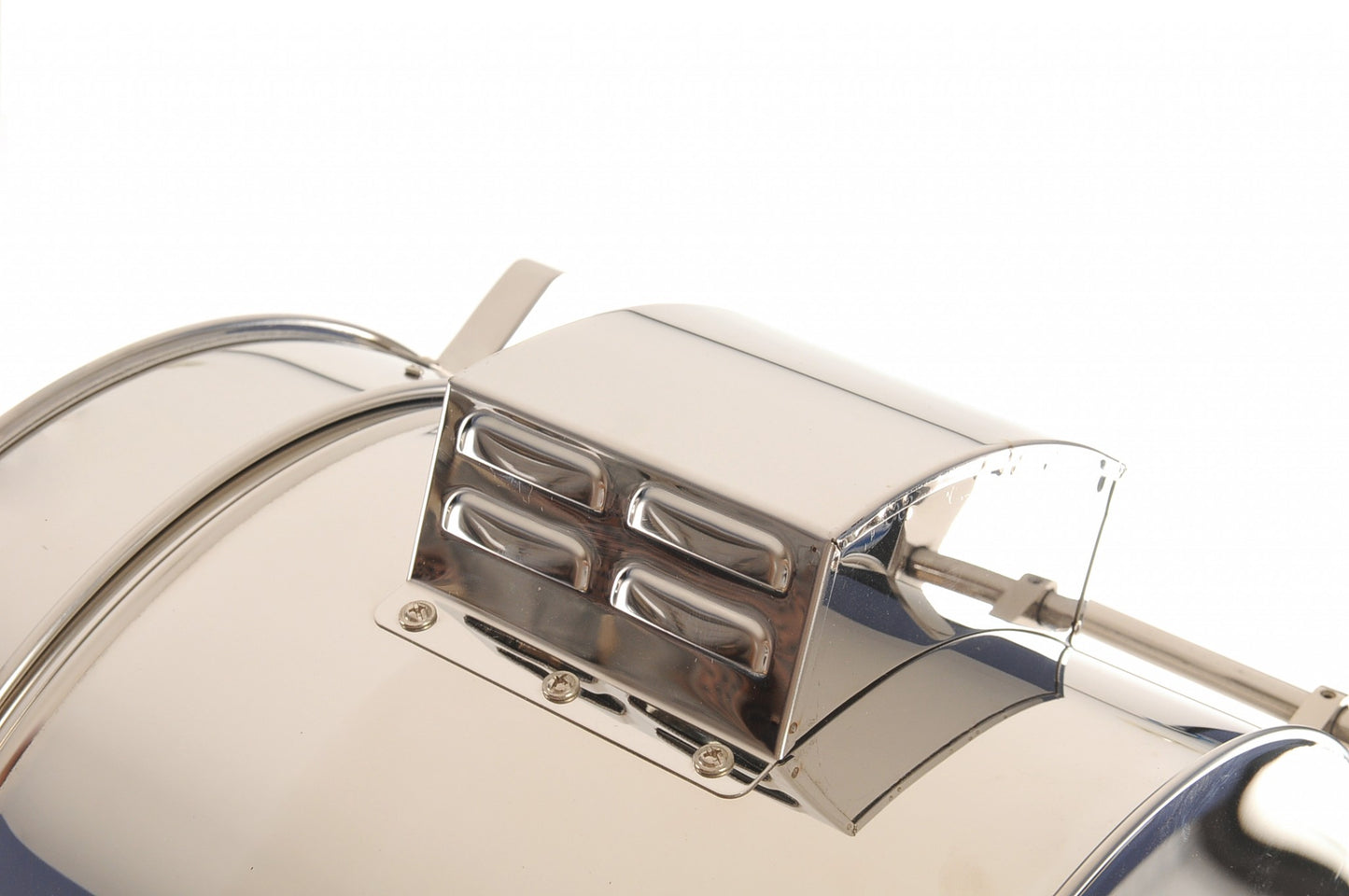 Stainless Steel Floor Lamp By Homeroots | Floor Lamps | Modishstore - 5