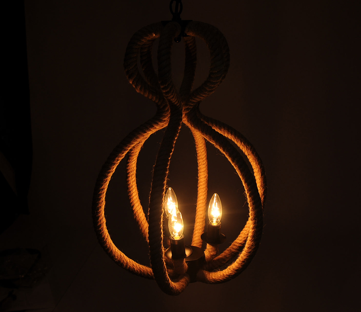 Bulbs Rope Pendant Lamp | Pendant Lamps | Modishstore - 4