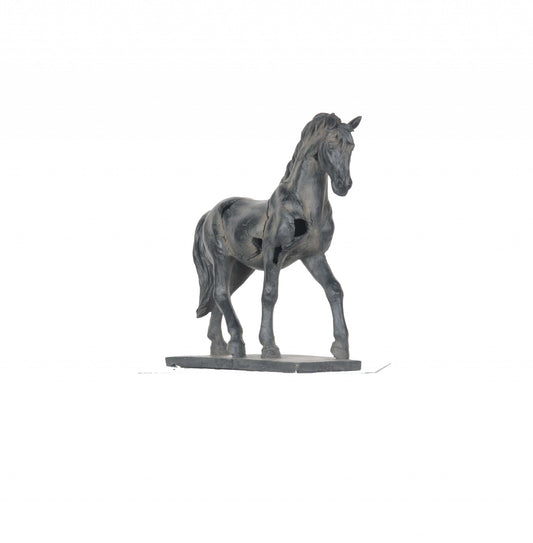 Handmade Rustic Horse Statue By Homeroots | Animals & Pets | Modishstore