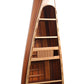 Wooden Canoe Book Shelf By Homeroots | Bookcases | Modishstore - 3