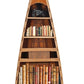 Wooden Canoe Book Shelf By Homeroots | Bookcases | Modishstore - 5