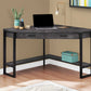 Black Reclaimed Wood Corner Computer Desk By Homeroots | Desks | Modishstore - 3