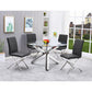 Tracy Modern 5-piece Gray Dining Set By Best Master Furniture | Dining Sets |  Modishstore  - 3