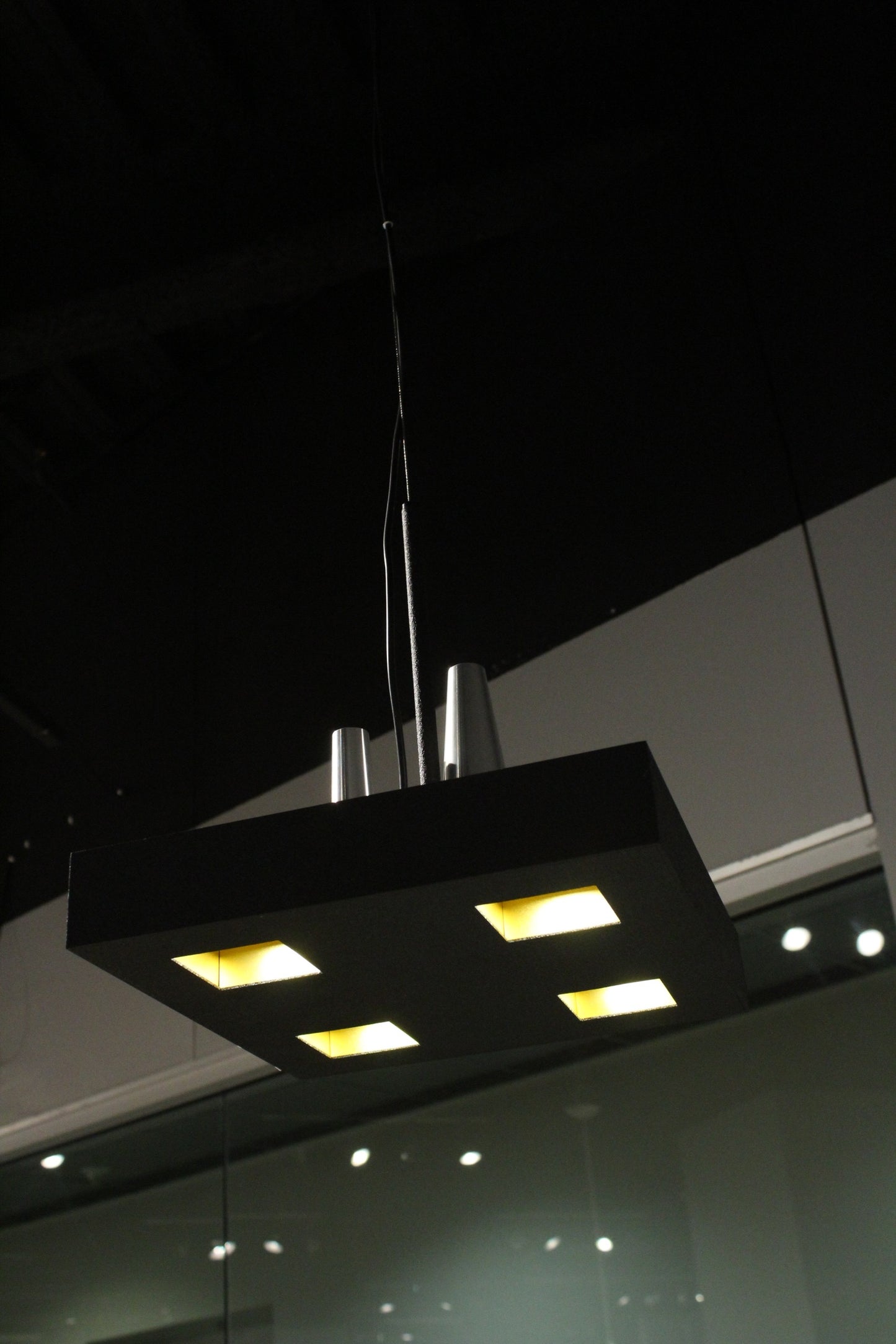 Black Stainless Steel Pendant Lamp | Pendant Lamps | Modishstore - 3