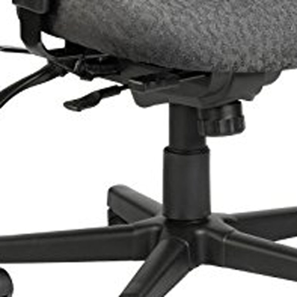 Navy Tilt Tension Control Fabric Chair By Homeroots | Office Chairs | Modishstore - 15