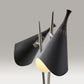 Matte Black Metal Two Light Desk Lamp Smart Outlet Compatible By Homeroots | Desk Lamps | Modishstore - 4