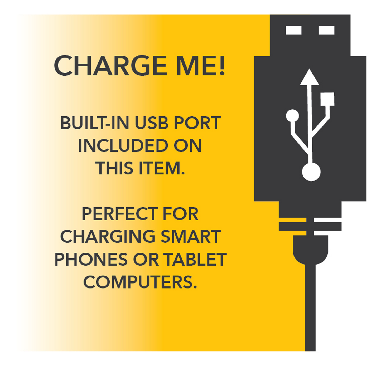 White Metal Adjustable Arm and Shade USB Port Desk Lamp By Homeroots | Desk Lamps | Modishstore - 5