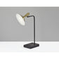 Brass Spotlight Black Metal LED Desk Lamp By Homeroots | Desk Lamps | Modishstore - 2