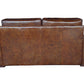 Brown Full Classic Sofa 2 Seater By Homeroots | Sofas | Modishstore - 3