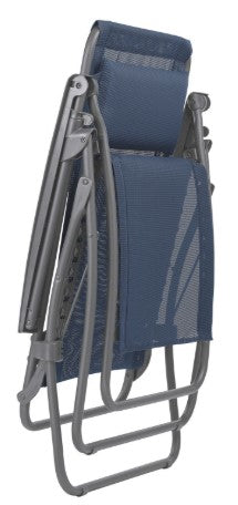 Ocean Powder Coated Multi-Position Folding Recliner By Homeroots | Recliners | Modishstore - 2