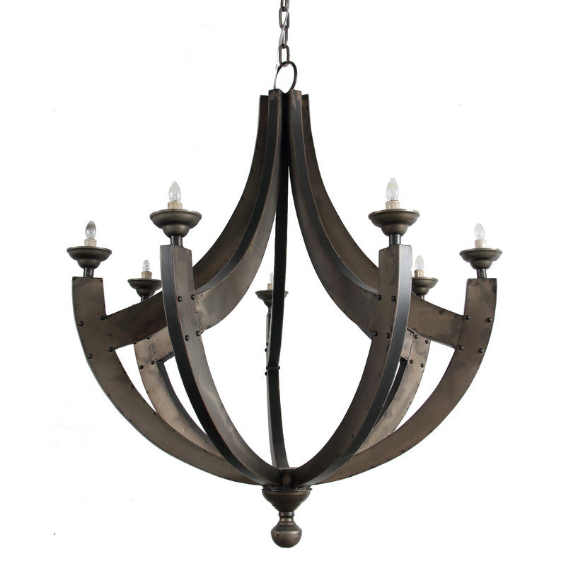 A&B Home Metal Chandelier With 7 Lights | Chandeliers | Modishstore