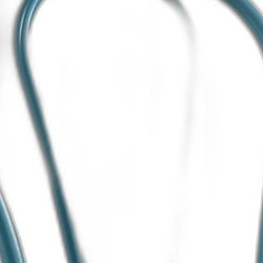 Set of 2 Restaurant Style Arch Back Teal and Taupe Dining Chairs By Homeroots | Dining Chairs | Modishstore - 5