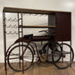 Maroon Tricycle Delivery Bar By Homeroots | Bar Carts | Modishstore - 2