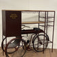 Maroon Tricycle Delivery Bar By Homeroots | Bar Carts | Modishstore - 5