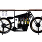 Black Motorcycle Wine Bar By Homeroots | Bar Carts | Modishstore