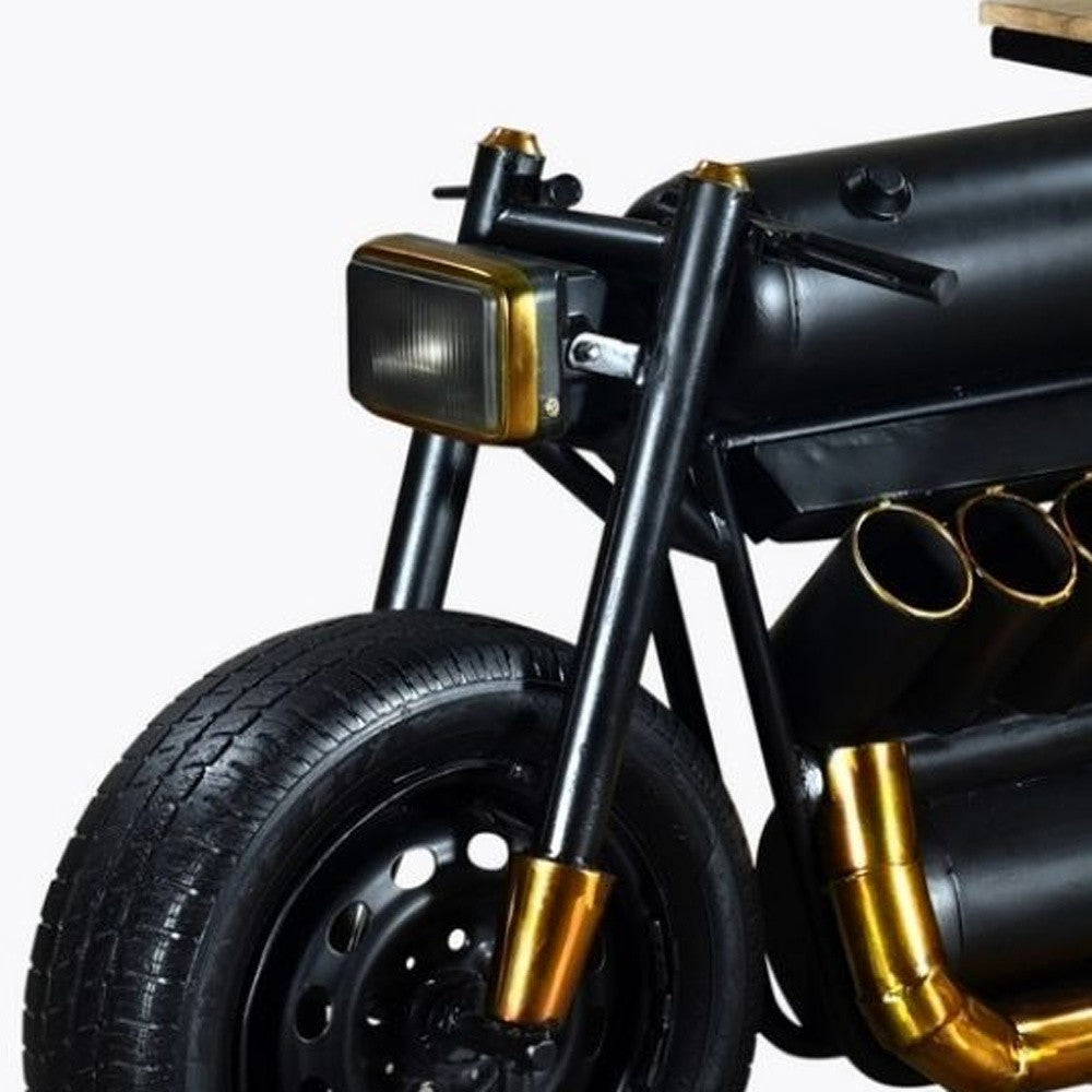 Vector Bike Bar By Homeroots | Bar Carts | Modishstore - 6