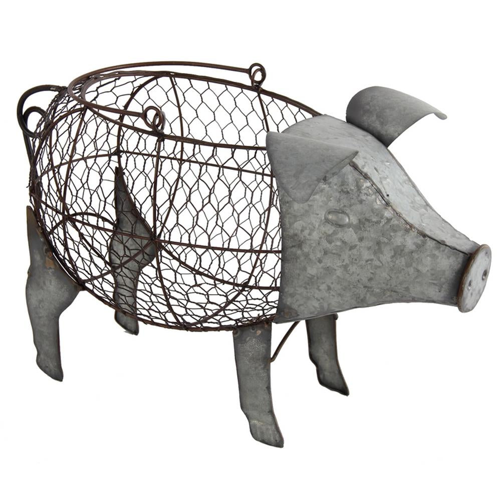 A&B Home Metal Pig - 37542 - Set Of 2 - 2