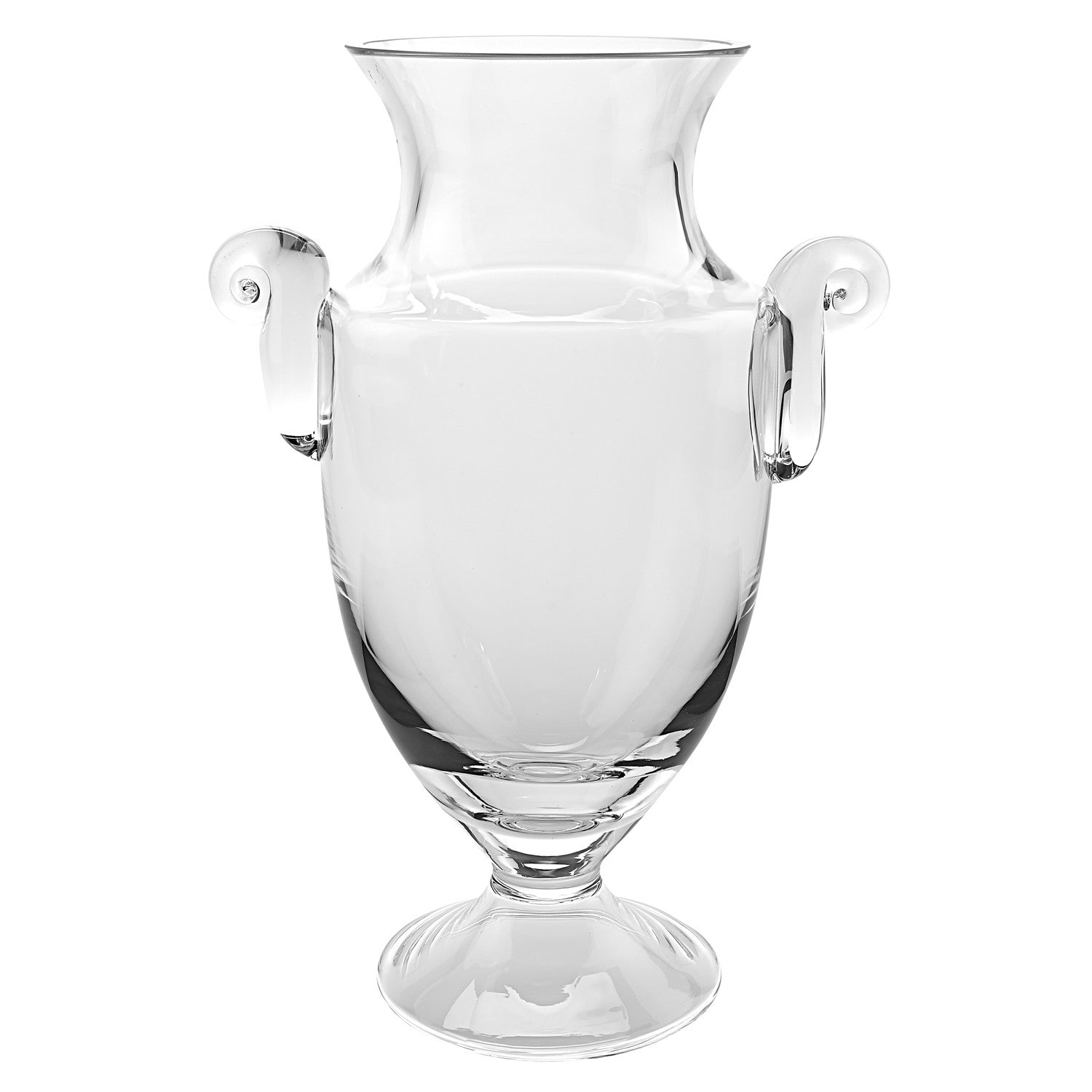 12 Mouth Blown Crystal European Made Trophy Vase By Homeroots | Vases | Modishstore - 3