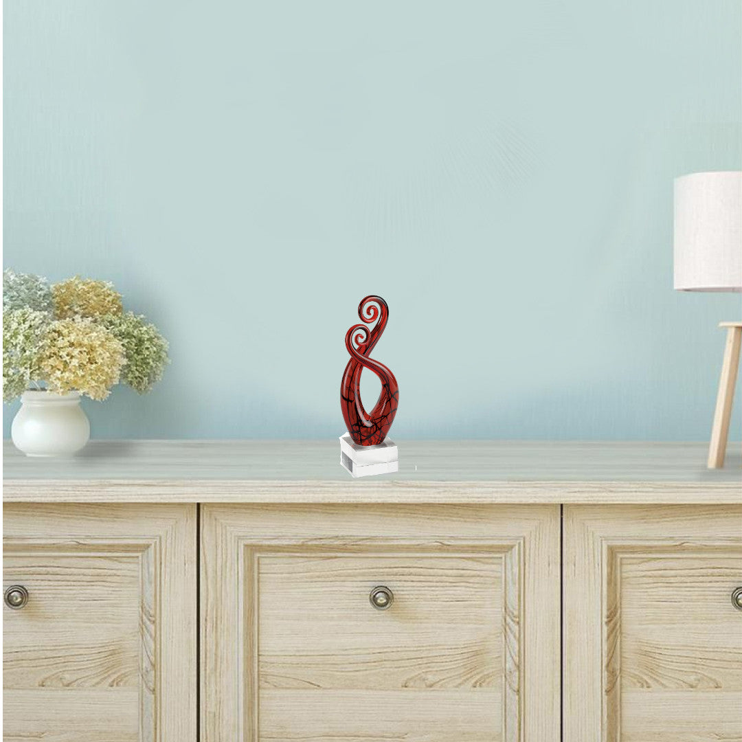 13 MultiColor Art Glass Centerpiece By Homeroots | Sculptures | Modishstore - 3