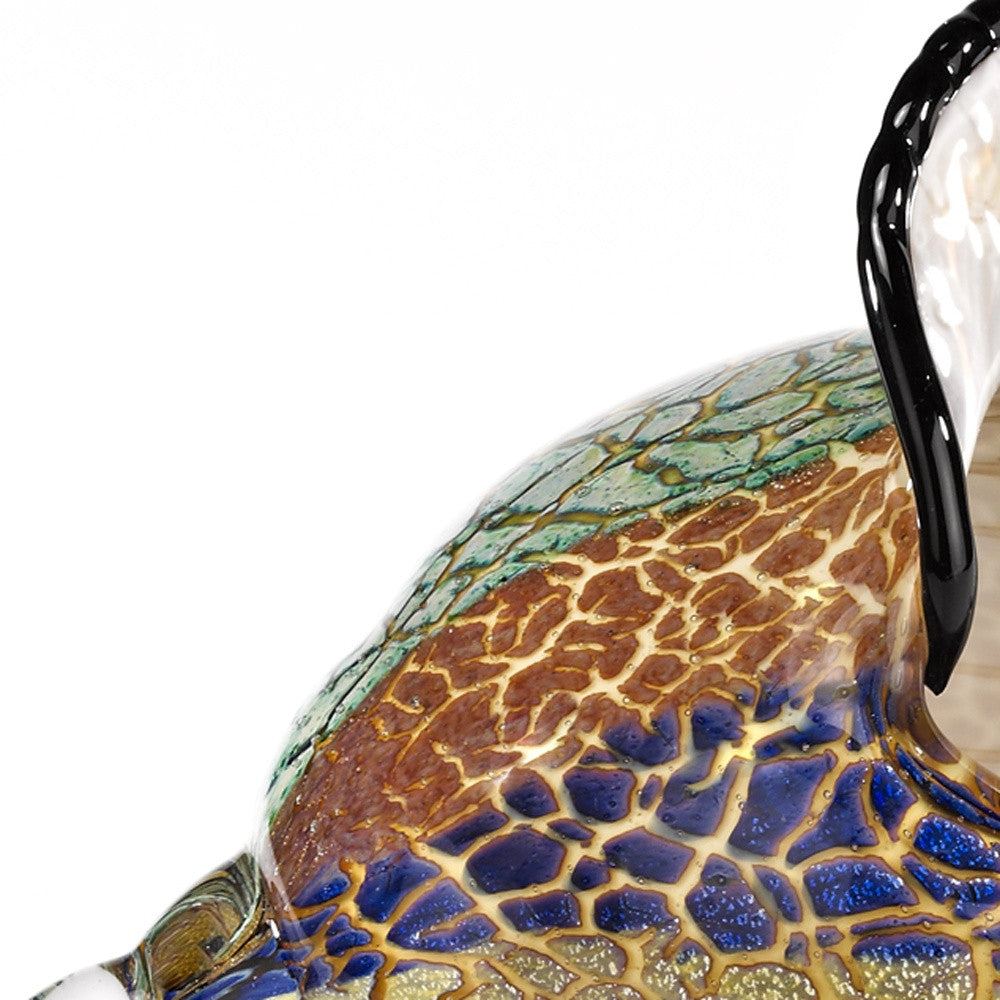 5 Mouth Blown Large Conch Shell Artistic Glass By Homeroots | Sculptures | Modishstore - 5