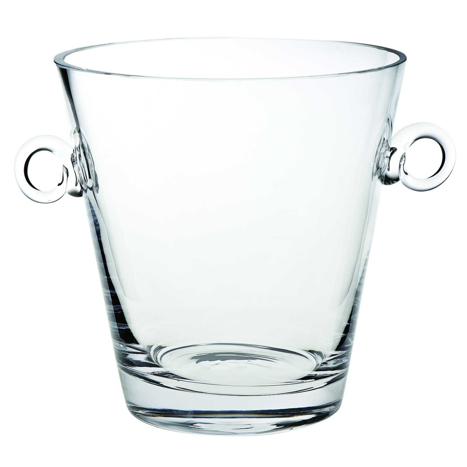 9 Mouth Blown European Glass Ice Bucket Or Cooler By Homeroots | Ice & Party Buckets | Modishstore - 2