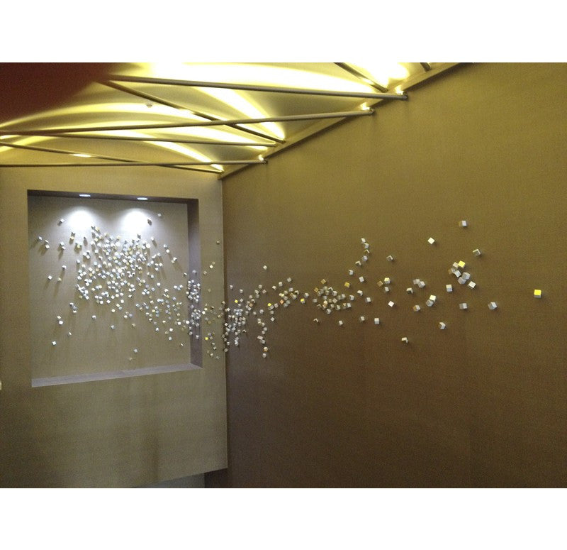 Gold Leaf Design Group Pivot Wall Play - Gold (Set of 20) | Wall Decor | Modishstore - 5