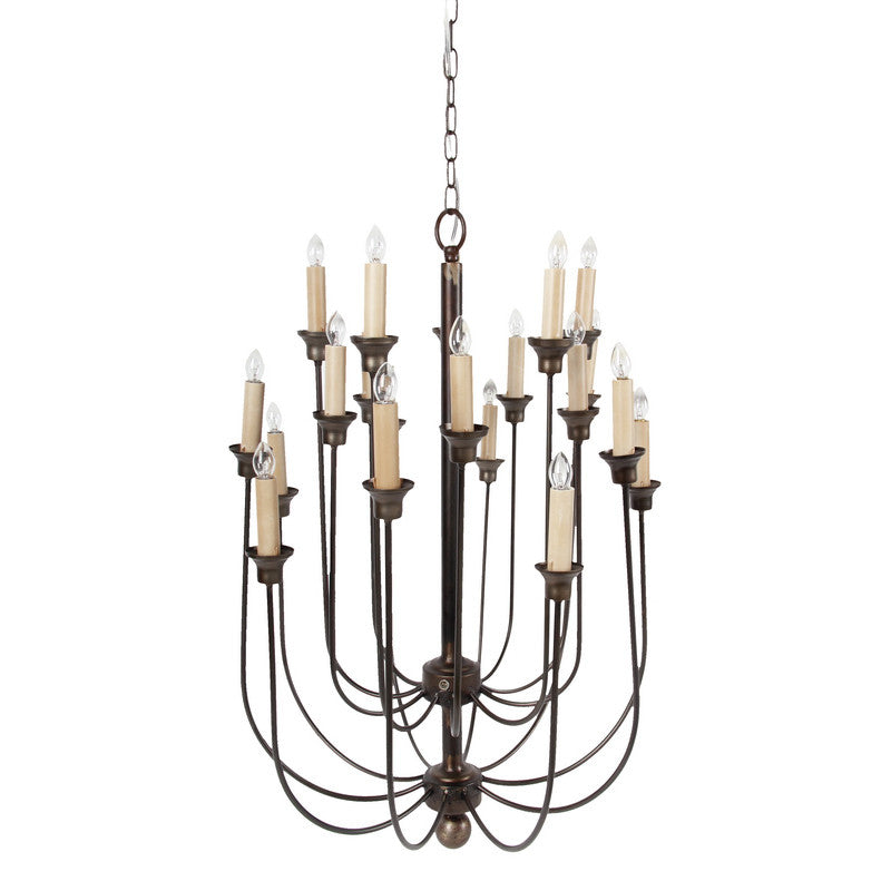 A&B Home Langley 20-Light Chandelier | Chandeliers | Modishstore