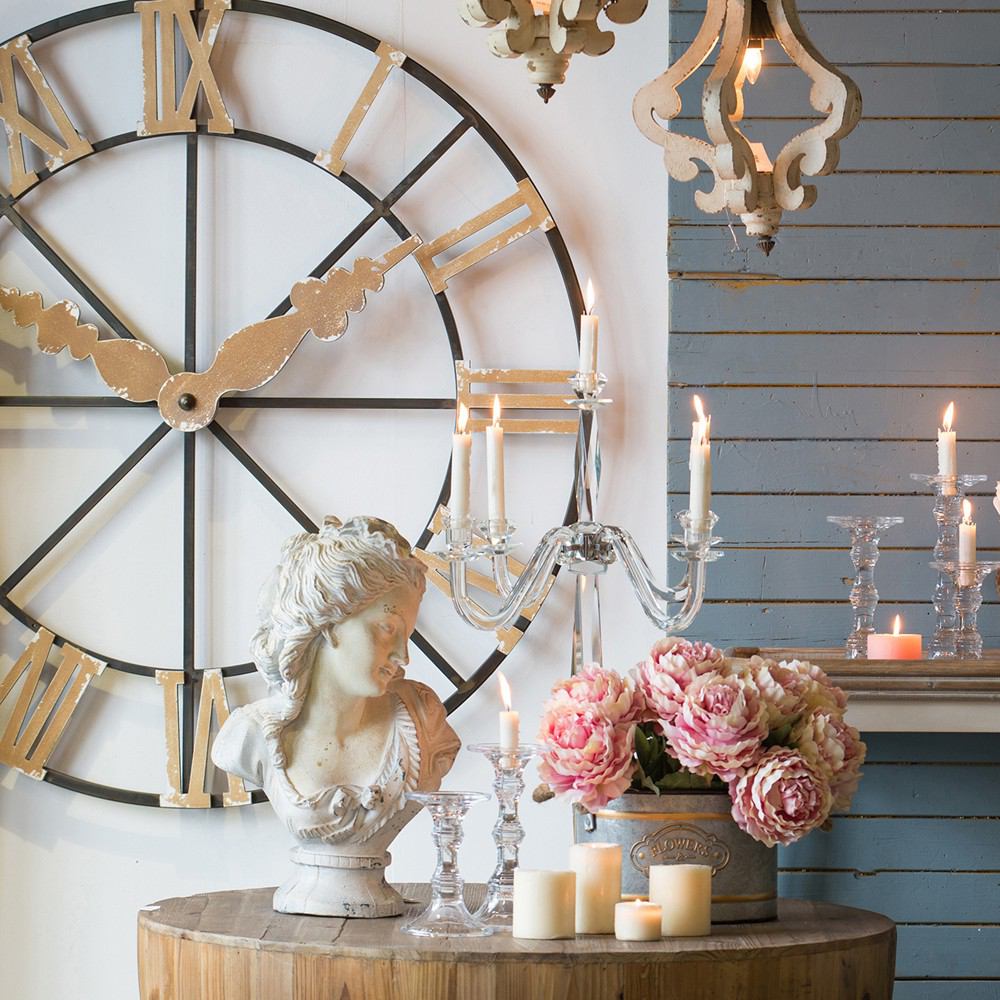 A&B Home Gustav Oversized Wall Clock - 2