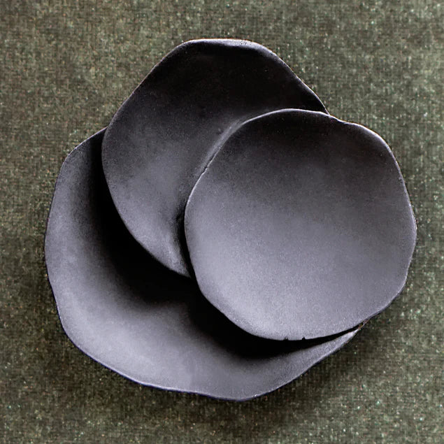 Wall Play Lichen, Black Set Of 10 By Gold Leaf Design Group | Wall Decor | Modishstore - 4