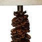 Pinecone Accent Lamp By Homeroots | Table Lamps | Modishstore - 3