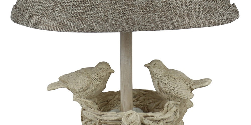 Two Birds and Nest Accent Lamp By Homeroots | Table Lamps | Modishstore - 3