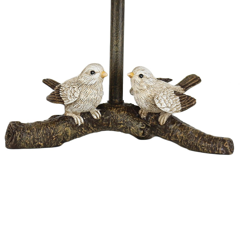 Two Cheery Birds on a Branch Accent Lamp By Homeroots | Table Lamps | Modishstore - 3
