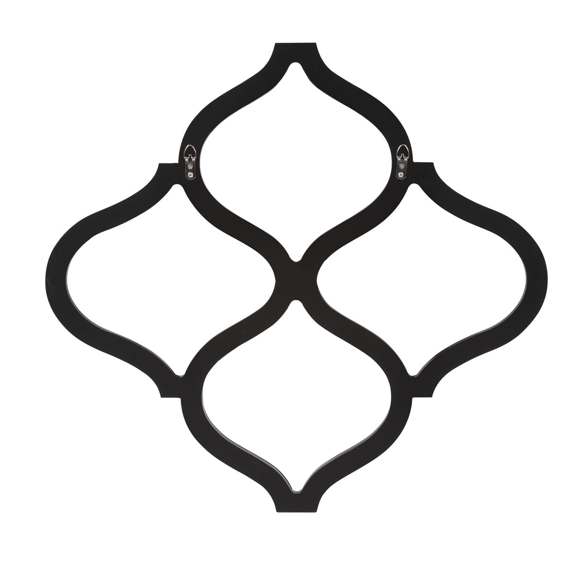 Interlocking Mirrored Curved Shapes with Beveled Edge By Homeroots | Mirrors | Modishstore - 5