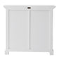 Modern Farmhouse White Accent Cabinet By Homeroots | Cabinets | Modishstore - 4
