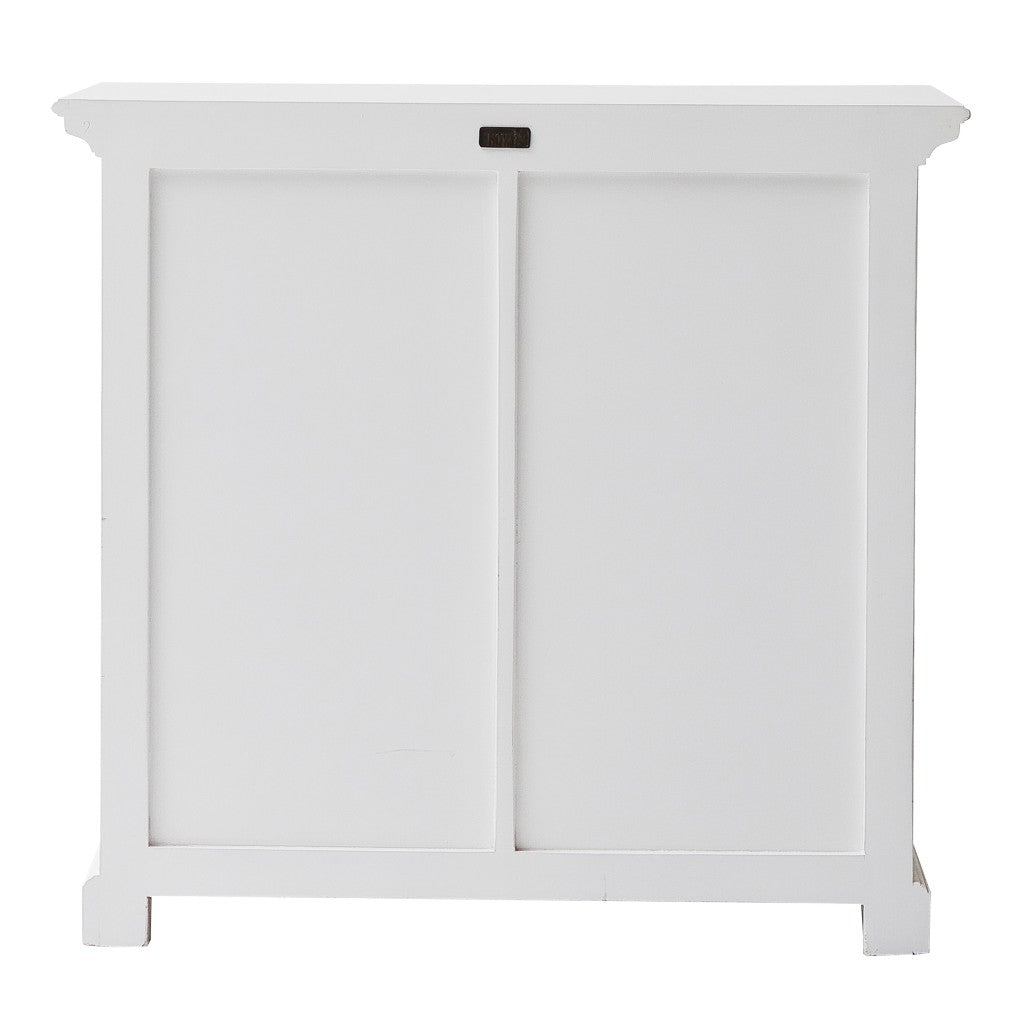 Modern Farmhouse White Accent Cabinet By Homeroots | Cabinets | Modishstore - 4