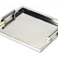 Modern Stainless Steel Serving Tray By Homeroots | Trays | Modishstore