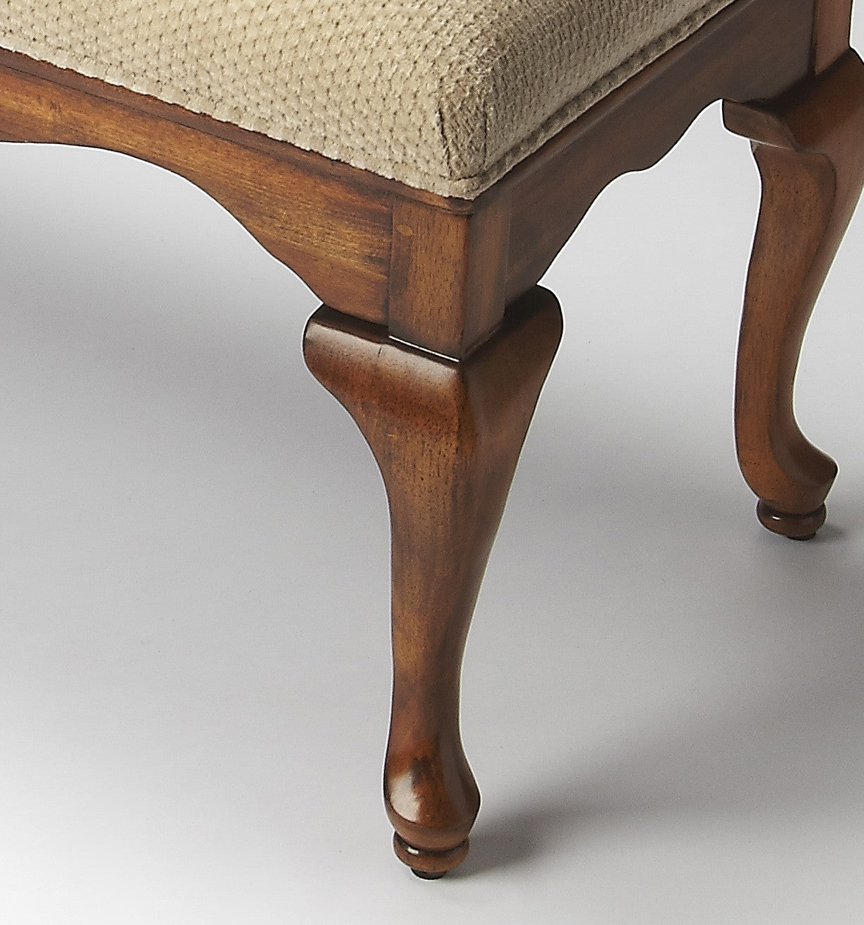 Classic Olive Brown Bench By Homeroots | Benches | Modishstore - 5