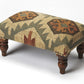 Southwest Mountain Lodge Foot Stool By Homeroots