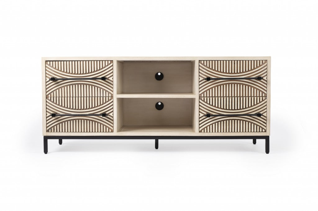 Dalvin 4 drawers TV Stand By Homeroots