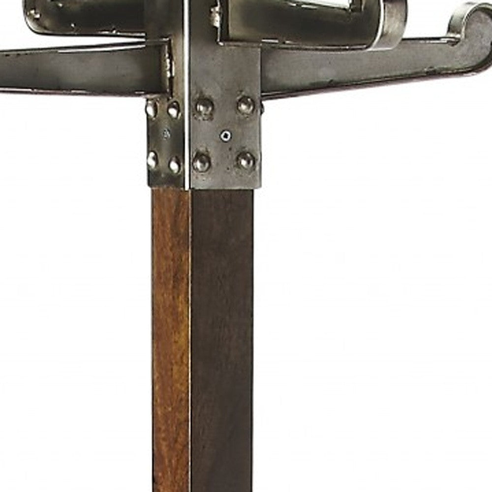 Carston Industrial Chic Coat Rack By Homeroots | Coat Racks | Modishstore - 6