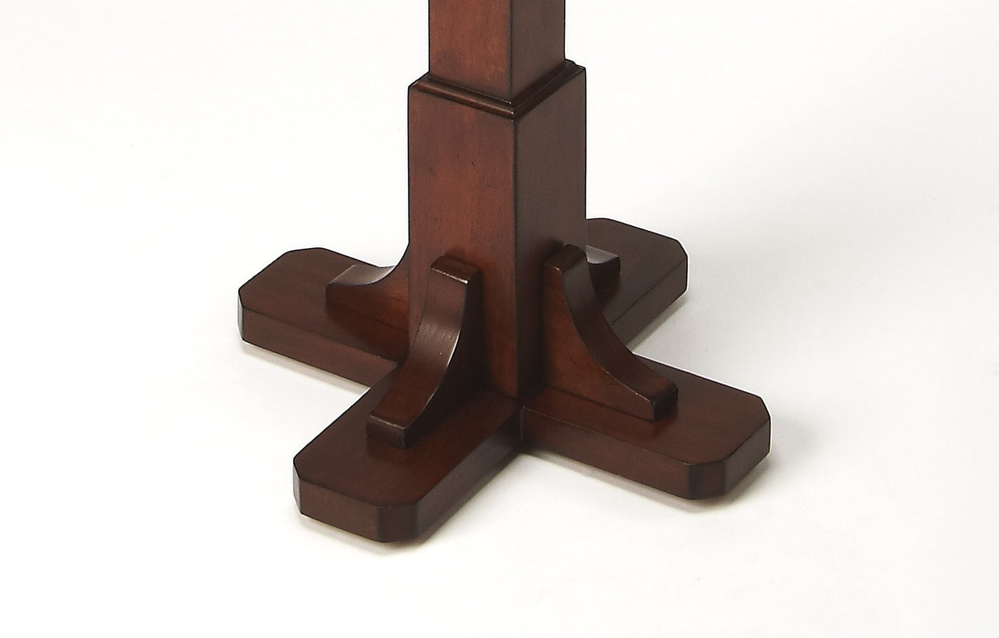 Webster Antique Cherry Coat Rack Tree By Homeroots | Coat Racks | Modishstore - 3